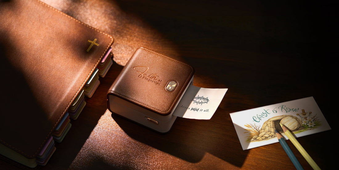 This mini printer brings faith into daily life
