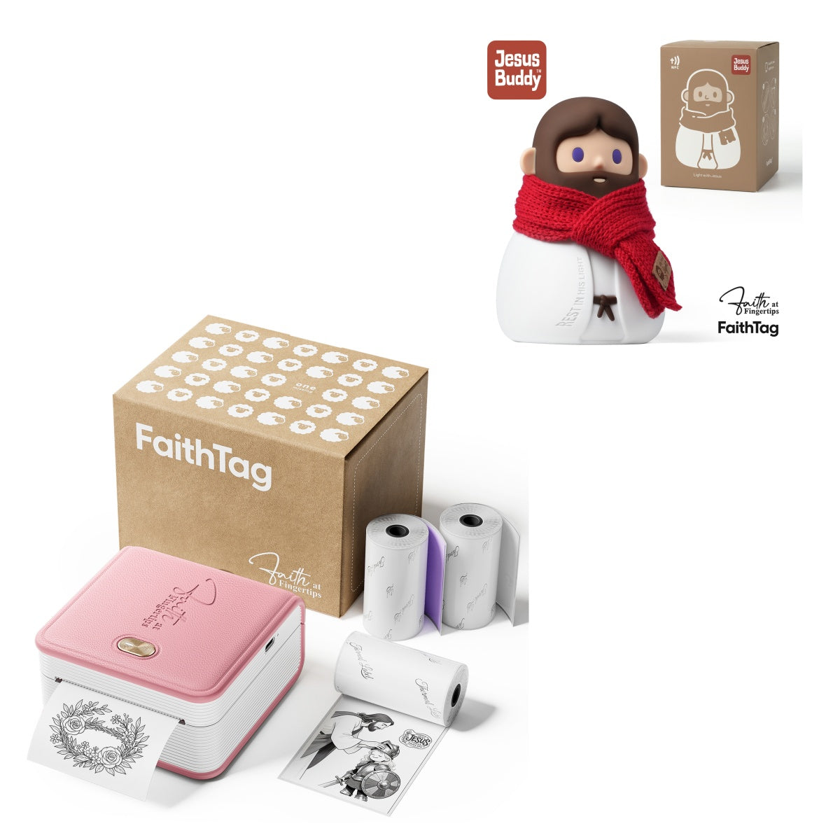 Ensemble d'impression biblique FaithTag F21