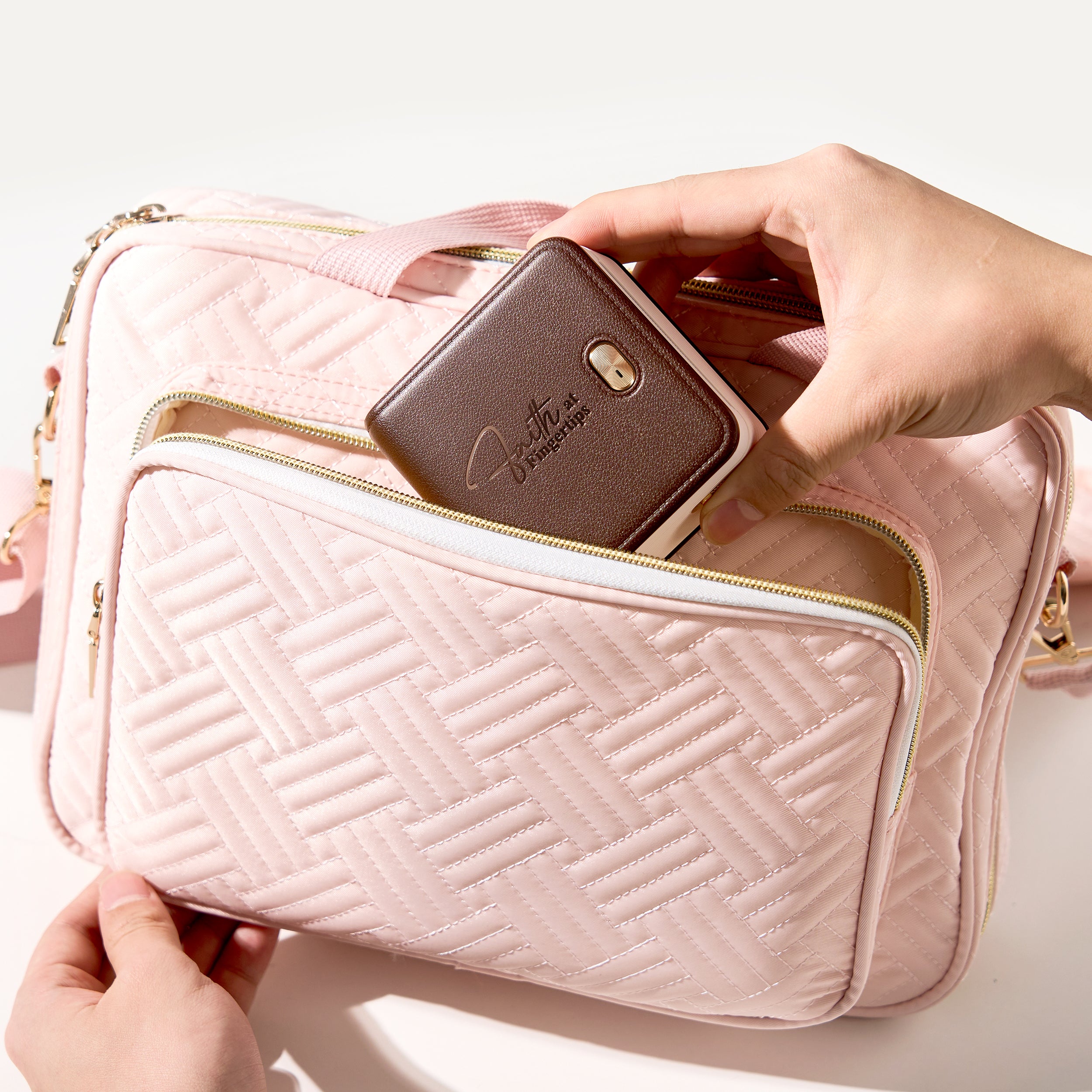 ✨FaithTag Devotion Kit — Bible Organizer Bag × F21 2-inch Bible Printer Set