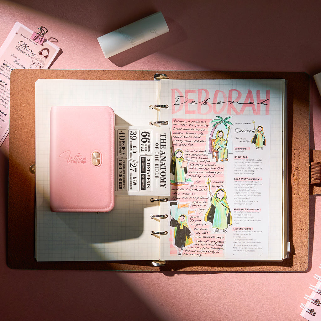 FaithTag FP31 3-Inch Bible Printer Set - Pink