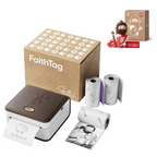 FaithTag F21 Bible Printer Set + FaithTag® Daily Blessing Jesus Keychain (Easter Special Offer)