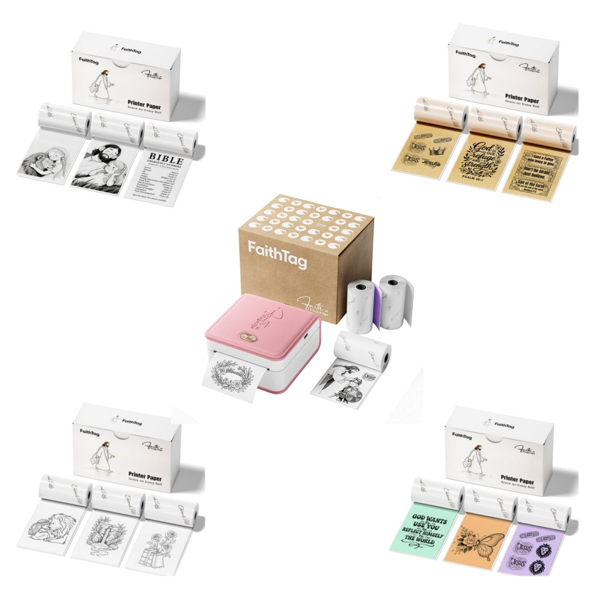 FaithTag F21 Bible Printer Set