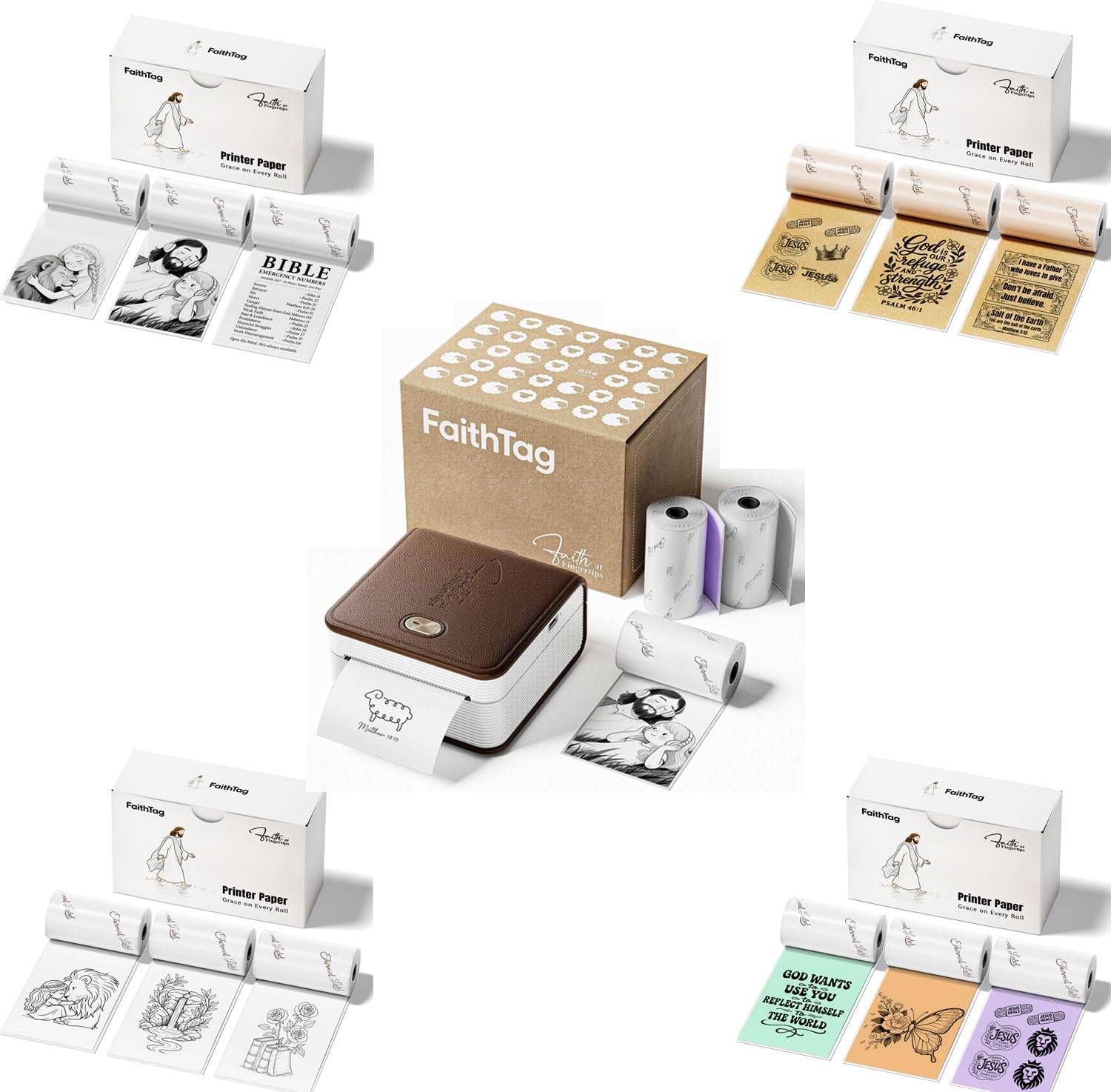 FaithTag F21 Bible Printer Set