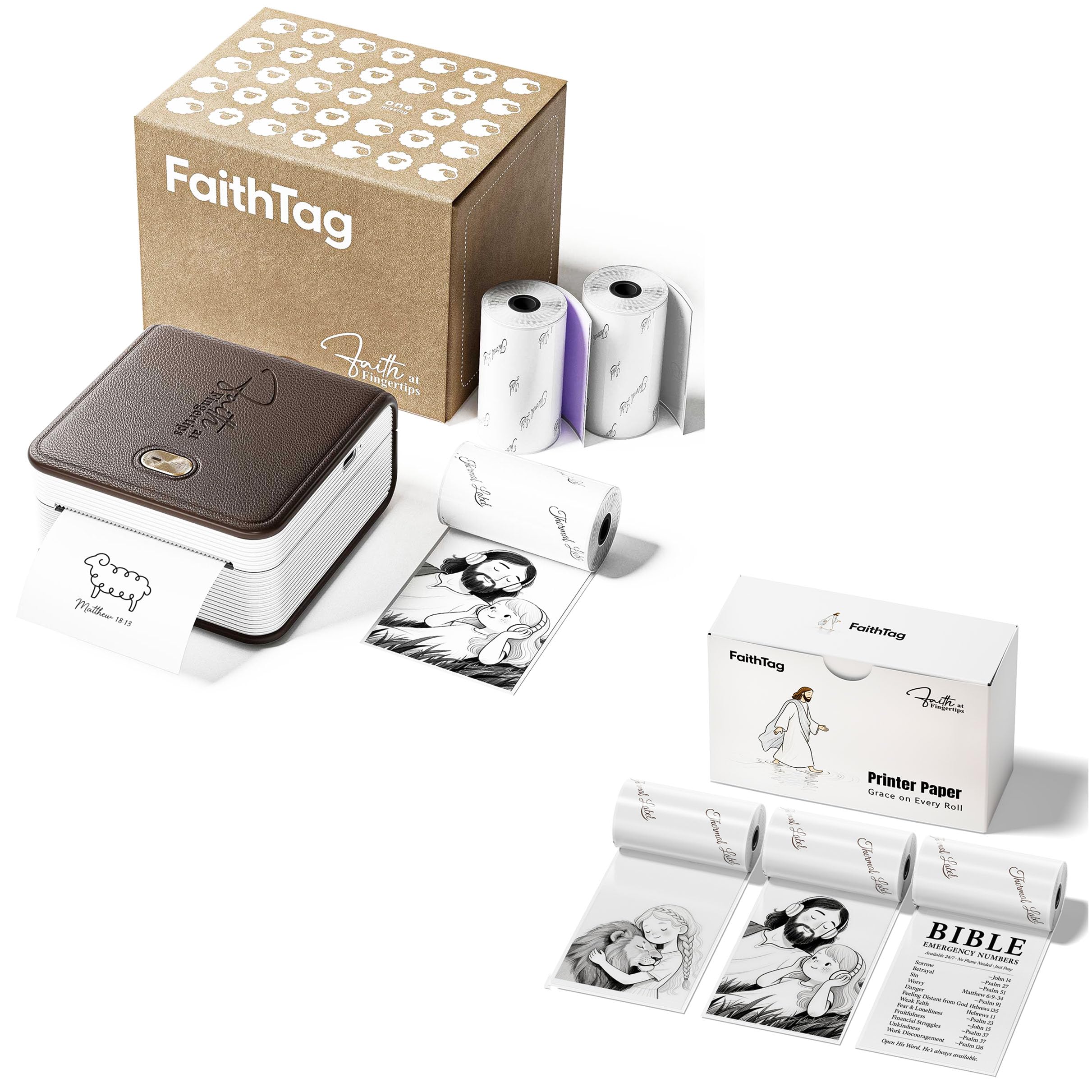 FaithTag F21 Bible Printer Set