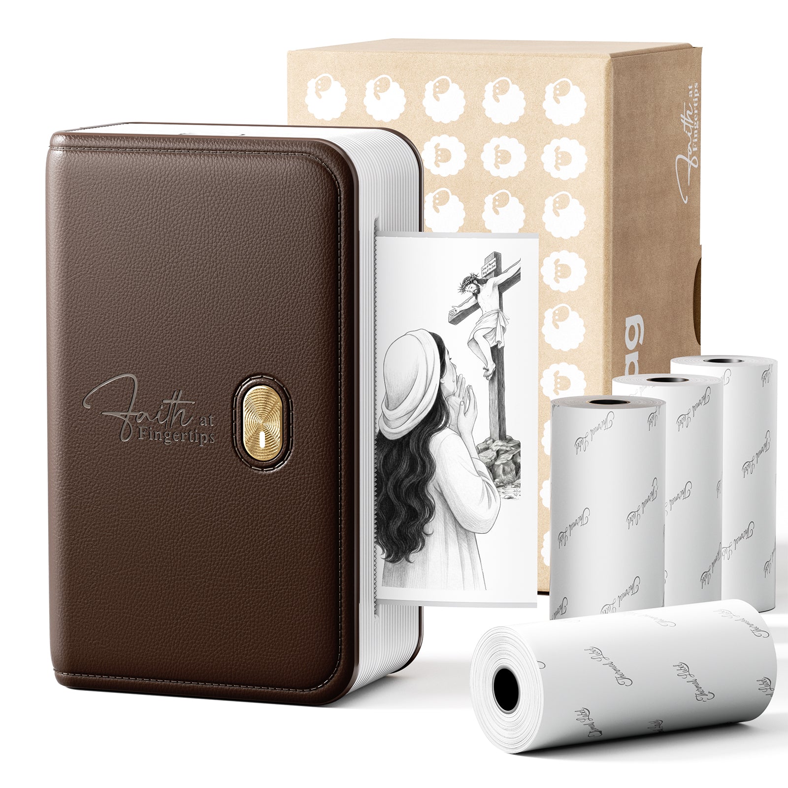 FaithTag FP31 3-Inch Bible Printer Set