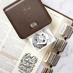 Faith Printer F21 printing Christian artwork inside Bible journal page