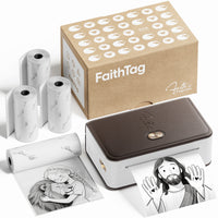 FaithTag FP31 3-Inch Bible Printer Set