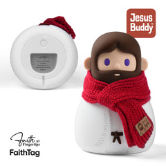 Four-level adjustable brightness control on FaithTag Christian blessing night lamp