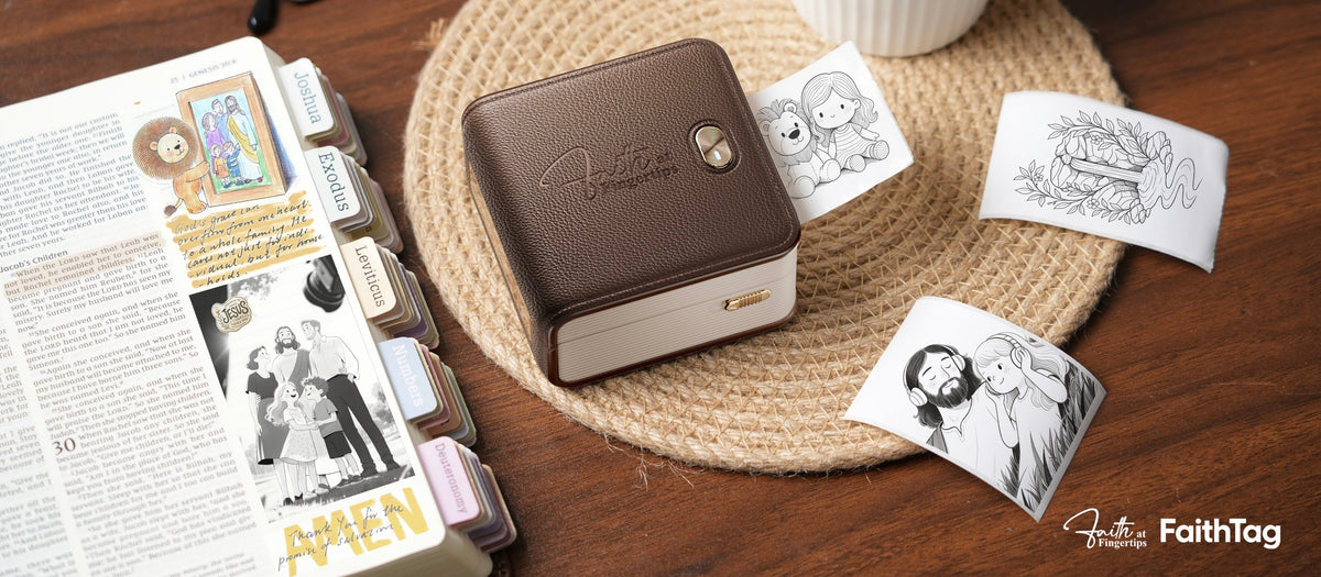 FaithTag Bible Printer – Devotion Stationery Specially Designed – faithtag