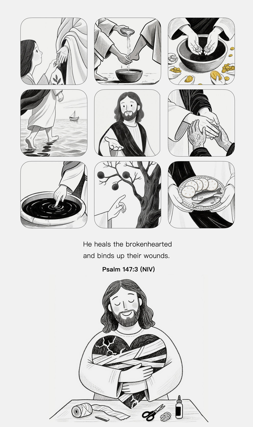 Faith Tag F21 Bible Printer Set: Best Bible Study, Bible Journal, Daily Devotional, Bible Notebook